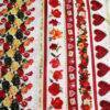 Tessuto americano ideale per patchwork, quilt e cucito creativo, realizzato in cotone 100% a tema San Valentino in altezza di cm 110.