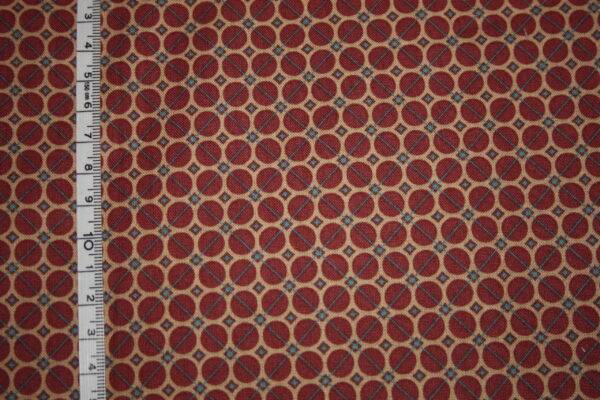 Tessuto americano ideale per patchwork, quilt e cucito creativo, realizzato in cotone 100% in altezza di cm 110.