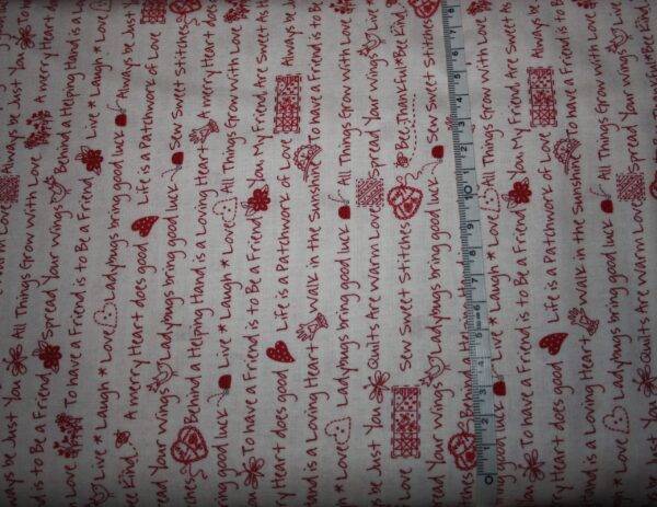 Tessuto americano ideale per patchwork, quilt e cucito creativo, realizzato in cotone 100% in altezza di cm 110.