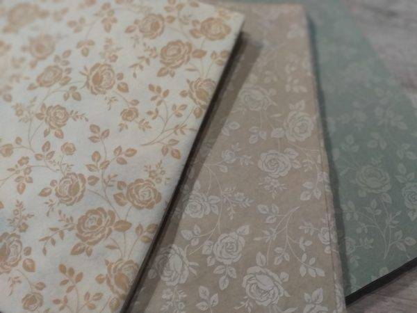Foglio pannolenci fantasia rose - immagine 3