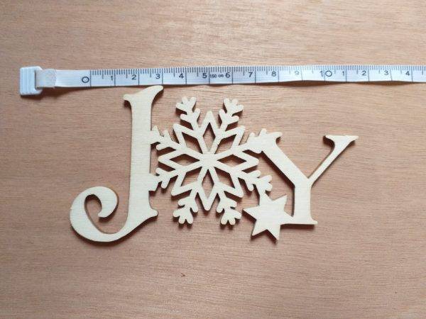 Decorazione in legno, adatta a tutti i lavori di bricolage.