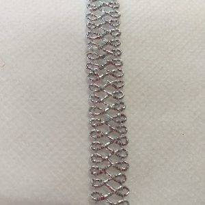 Passamaneria argento 10mm