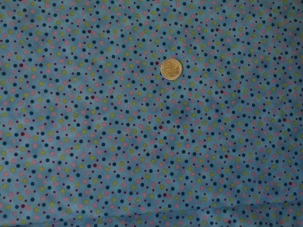 Tessuto americano ideale per patchwork, quilt e cucito creativo per bambini realizzato in cotone 100% in altezza di cm 110.