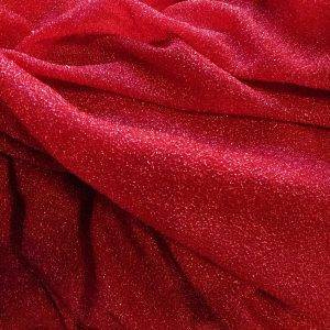 Maglina jersey lurex rosso