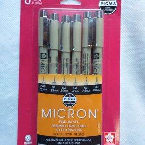 Pennarelli indelebili Micron assortiti