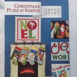 Libro dal sapore natalizio di 24 pagine, con progetti vari tra cui: piumini, calze natalizie, presepe, cuscini e altre idee.