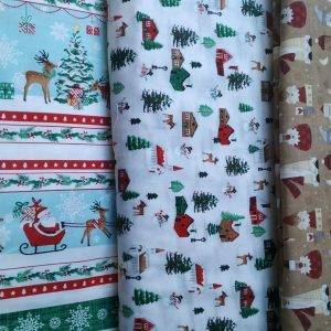 Tessuti Natale patchwork