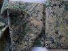Tessuto cotone 100% stampato con tecnica batik