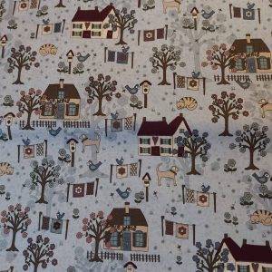 Tessuto americano ideale per patchwork, quilt e cucito creativo, realizzato in cotone 100%.